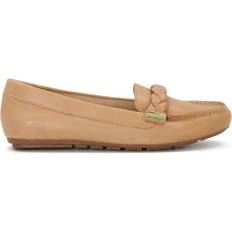 Synthetic Loafers Dune London 'Geanna' Leather Loafers Tan