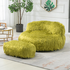 Everly Quinn Moncla Bean Bag Sofa