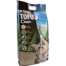 Croci 2 20 l ca. 18 kg Tofu Clean Katzenstreu