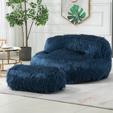 Everly Quinn Moncla Bean Bag Sofa