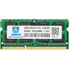 motoeagle PC3L 12800S DDR3L 1600MHz 8GB SODIMM 1.35V/1.5V RAM 204-Pin Memory Upgrade for MacBook Pro, iMac, Mac mini/Server