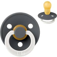 Bibs Rund Colour Sut Str. 3 Naturgummi GLOW Iron