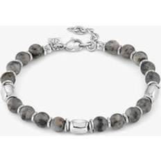 Nomination Grey Bracelets Nomination InstinctStyle Grey Jasper Stone Beaded Bracelet 027930/081