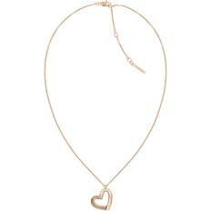 Pink Halskæder Calvin Klein Necklace Minimalistic Hearts Pink One