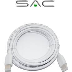 SAC Electronics white, 5 Meters High-Speed Smart Lead