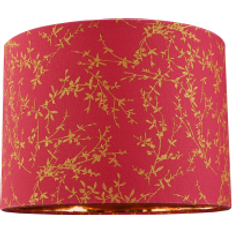 Red Lamp Parts Happy Homewares Modern Burgundy Cotton Shade