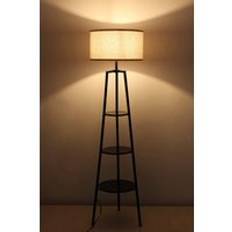 Living and Home Round Shelf Floor Lamp