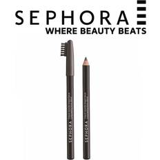 Cosmetics Sephora Collection 03 Deep black Long Lasting Brow Pencil &Fiber Black