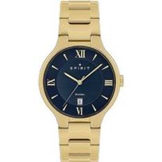Spirit Gents Classic Polished Gold Plated Bracelet