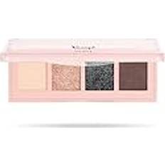 Cosmetics Pupa Vamp! 006 Deep Nude Lidschatten-Palette mit 4 Farben, erhältlich in 6 Varianten und 3 verschiedenen Finishes, um Augen Make-up Look von natürlich bis intensiv zu kreieren
