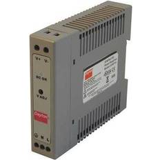 Power Supplies Dayton 33NT18 Power Supply,DIN Rail,15W,24VDC,Plastic