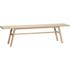 FSC (The Forest Stewardship Council) Settee Benches Hübsch Ground Nature Settee Bench 180x48cm