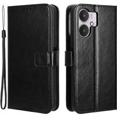 Xiaomi redmi 13c 5g MTP Products Xiaomi Redmi 13C 5G/Poco M6 Pung Cover med Magnetisk Lukning Sort