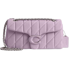 Coach Tabby Shoulder Bag 26 with Quilting - Nappa Leather/Silver/Soft Purple