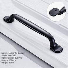 Greenzech F Aluminum Alloy Black Handles Cabinet Knobs Knobs Cabinet Pulls Cupboard 1pcs