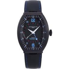Montres De Luxe Montres de Luxe estremo black Leather One Size Black