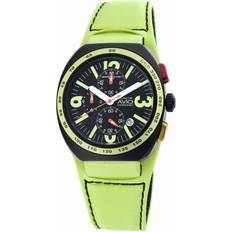 Montres De Luxe Montres de Luxe black avio summer Yellow Leather One Size