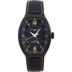 Montres De Luxe Montres de Luxe estremo black Leather One Size Black