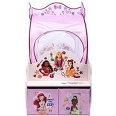 Disney Princess Toddler Carriage Bed With Canopy