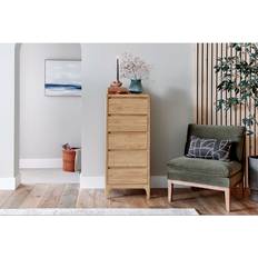 Oak Furnitureland Chest of Drawers Oak Furnitureland Natural Oak 5 Chest of Drawer