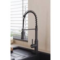 Grey Taps Living and Home Single Kitchen Faucet Spout Grey