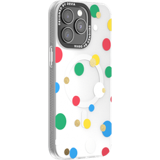 devia Polka Dots MagSafe Case for iPhone 15 Pro Clear