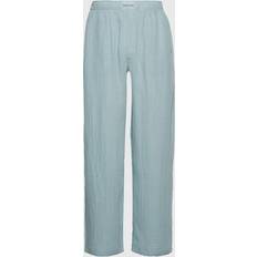 Calvin Klein Bukser Calvin Klein Pyjama Pants Pure Textured Blue