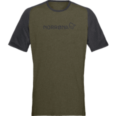 Norrøna Fjørå Equaliser Lightweight T-Shirt Cykeljersey brun