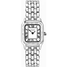 Sekonda Watches Sekonda Monica Ladies Silver Alloy Case & Bracelet with Stone Set Bezel & White 40655