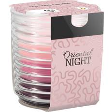 URBN Living Oriental Night Tri-Colour In Ribbed Scented Candle