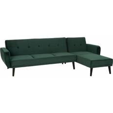 3 Seater - Green Sofas Premier Housewares Serene Green Sofa 269cm 3 Seater