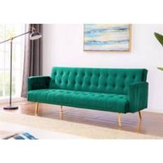 HOME DETAIL Windsor Velvet Bed Sofa