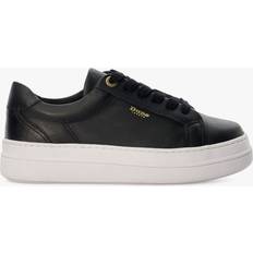 Dune London Women Trainers Dune London 'Eastern' Leather Trainers Black