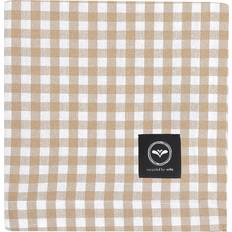 Recycled by Wille Bella 90 x 90 cm Sand / White Tablecloth Beige, White (90x90cm)