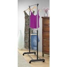 Furniture Whitmor 2-Tier Rolling Garment