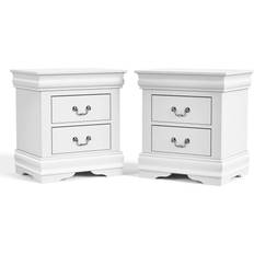 Furniture of America Devi Traditional Bedside Table