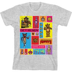 Children's Clothing BioWorld Youth Heather Gray Five Nights at Freddy's T-Shirt