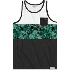 Men - Rayon Tank Tops Tipsy Elves Tank Top - Black/Beyond the Palms