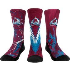 Socks Rock Em Socks Colorado Avalanche Youth Three-Pack Crew Socks Set