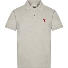 Polo Shirts Ami Paris ADC Polo Shirt Heather Ash Grey