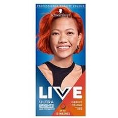 Orange Semi-Permanent Hair Dyes Schwarzkopf LIVE 085 Vibrant Orange Semi-permanent Hair Dye