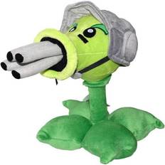 Slowmoose White Plants vs Zombies Plush Toy, 2 Gatling Peashooter Sunflower Squash Soft Stuffed Doll