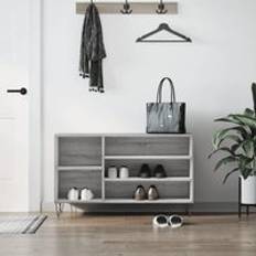 BERKFIELD HOME Cabinet Grey Sonoma Engineered Shoe Rack