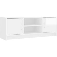 vidaXL Modern White TV-bord 102x37.5cm