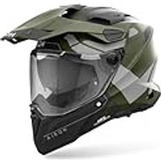 Airoh Adventurehjelm Commander 2 Reveal - Militærgrøn