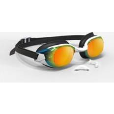 Swimming Goggles Bfit MiRRored Lenses One Black Orange Black/snow White