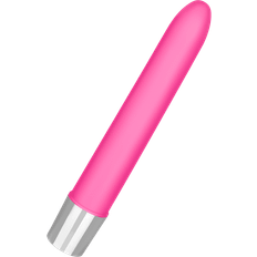 EIS Sexspielzeuge EIS Eleganter Vibrator, 18,5 cm silber neon-pink