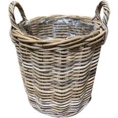 Cylindrisk Kurve Wicker Natural Kurv 31cm 31cm