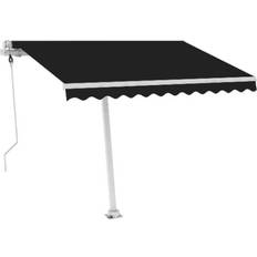 Markis 300x250 vidaXL Automatic Awning with LED and Wind Sensor