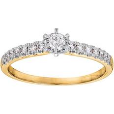 Diamantring 18k guld Guldfynd Ring - Gold/Diamonds